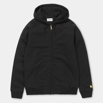 Hooded Chase Jacket Black /...