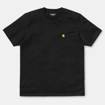 S/S Chase T-Shirt Black / Gold