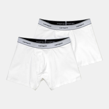 Cotton Trunks White + White